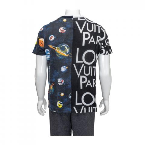 Sell Louis Vuitton Half & Half Galaxy Shirt - Multicolor