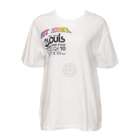 Sell Louis Vuitton Kansas Winds Printed T-Shirt - White