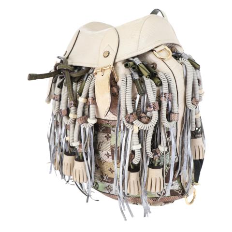 $54,000 Tassel Bags: Louis Vuitton New Age Traveler Backpack is