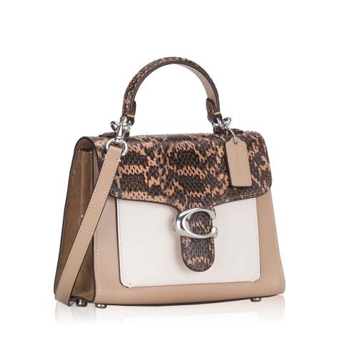 Coach tabby best sale top handle review