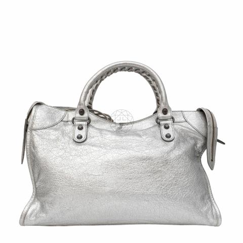 Balenciaga 809440TRO912942 関税送料込 Sell Balenciaga Silver Classic City Bag - Silver