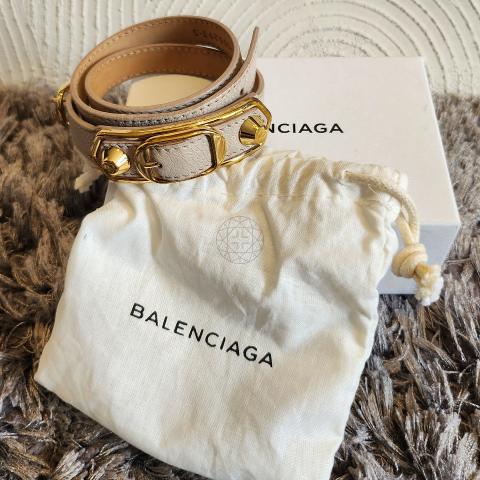 Balenciaga classic clearance metallic edge bracelet