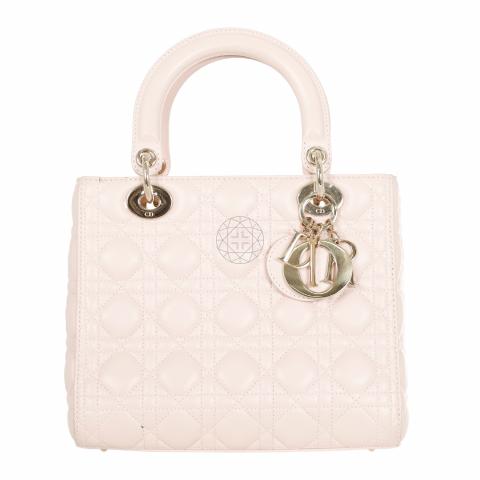 Lady dior lambskin discount bag