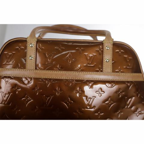 Sell Louis Vuitton Monogram Vernis Tompkins Square Bag - Bronze