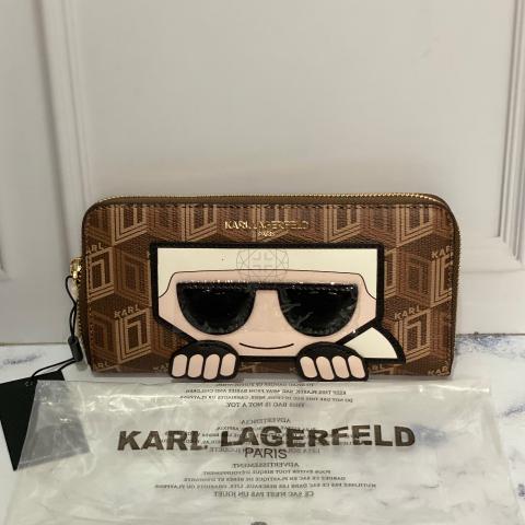 Karl Lagerfeld Paris Heart and Sunglasses Keychain