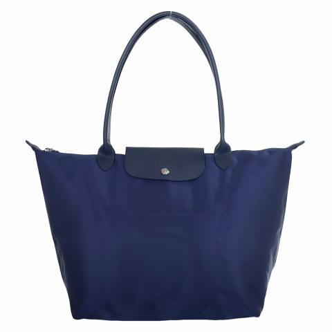 Sell Longchamp Le Pliage Neo Long Handle Bag Blue