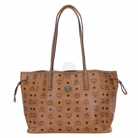 Mcm - Authenticated Handbag - Cloth Brown for Women, Very Good Condition