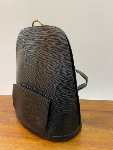 Authentic Louis Vuitton Epi Gobelin Backpack Black M52292 LV 2237G