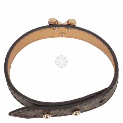 Sold at Auction: Louis Vuitton, Louis Vuitton Paris Nano Monogram Bracelet