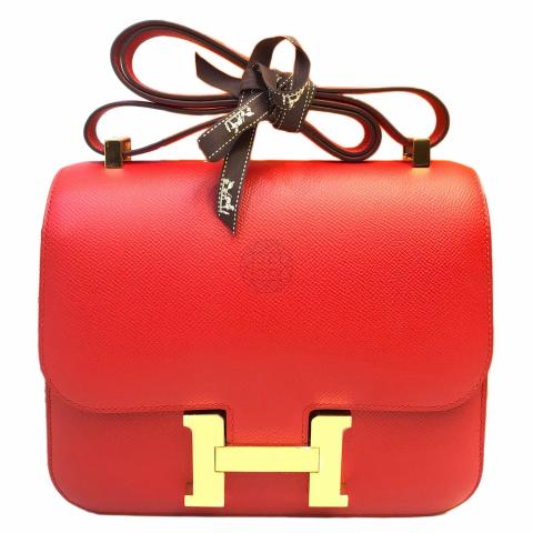 Hermes Constance 24 Red GHW RJC1244