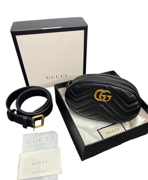 Gucci marmont mini online belt bag