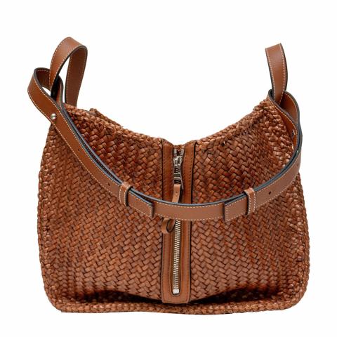 Loewe woven 2025 hammock bag