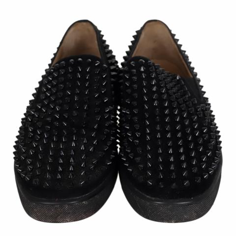 Louboutin roller best sale boat black