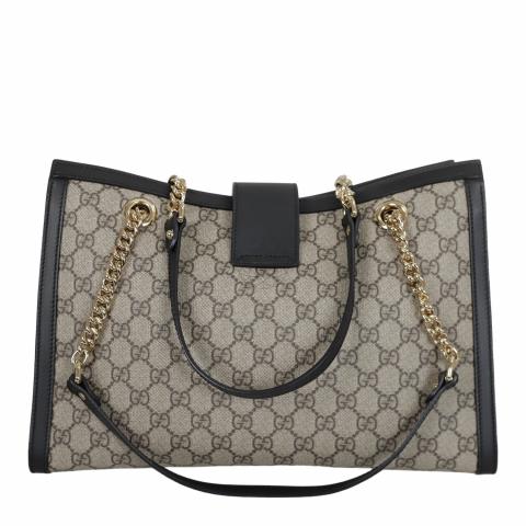 Sell Gucci Padlock GG Shoulder Bag Black Brown HuntStreet