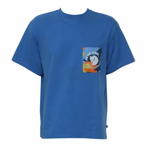 Sell Acne Studios x Fjallraven Pocket T-Shirt - Blue | HuntStreet.com