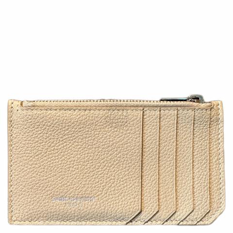 Sell Saint Laurent Zip Card Holder - Nude | Huntstreet.Com