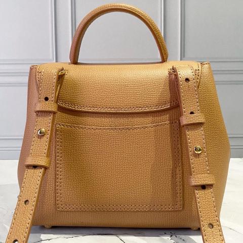 Polène | Bag - numéro Un Nano - Tan Textured Leather