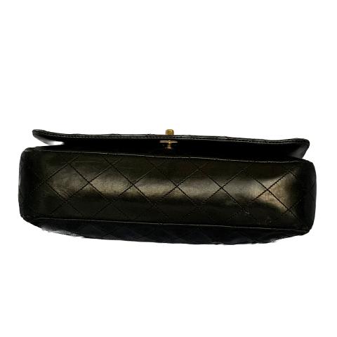 Preloved Chanel Black Quilted Lambskin O Case Clutch Bag 22969991 0413 –  KimmieBBags LLC