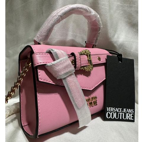 Mini bag Versace Jeans Couture Pink in Polyester - 29668031