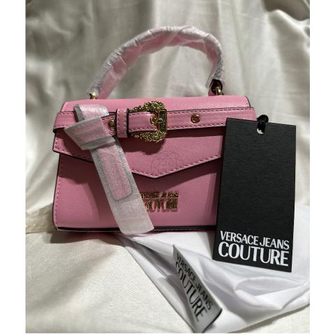 Mini bag Versace Jeans Couture Pink in Polyester - 29668031