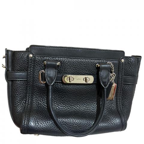 Sell Coach 37444 Swagger Satchel Black HuntStreet