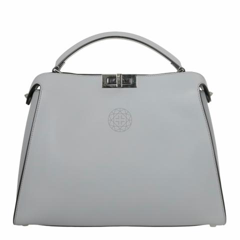 Sell Fendi New Large Peekaboo Bag Light Blue HuntStreet