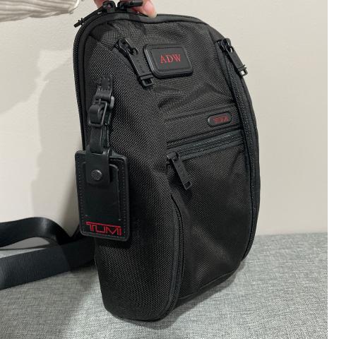 Sell Tumi Large Sling Bag - Black | HuntStreet.com