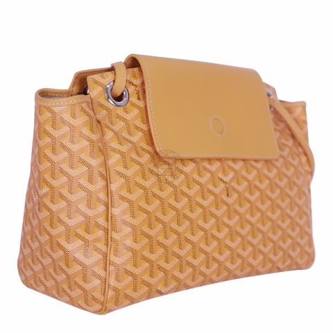 Goyard Goyardine Sac Rouette PM - Orange Shoulder Bags, Handbags - GOY31015