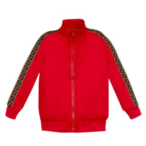 Fendi jacket red hotsell