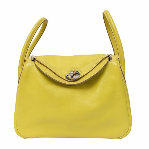 Hermès Lindy 26 Clemence Lime PHW - Kaialux