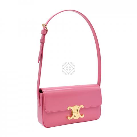 celine triomphe bag pink