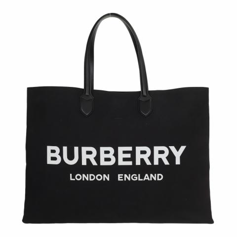 Burberry large store canvas tote