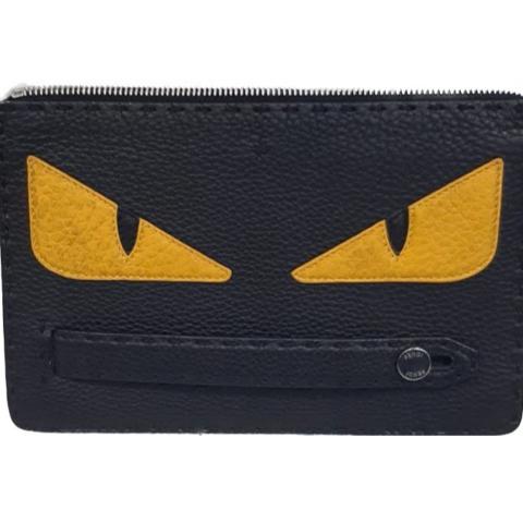 Sell Fendi Monster Pouch - Black | HuntStreet.com