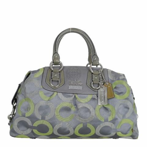 Coach Penelope Grass Green Ruffled Pebble Large Leather Tote Shoulder Bag  Purse - $109 - From Sarah