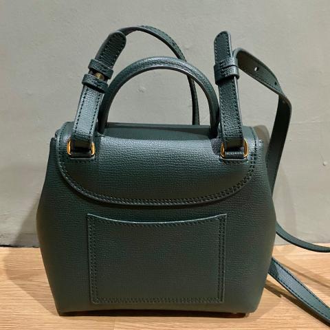 Polène Numero Uno Nano Leather Handle Bag w/ Tags - Green Handle