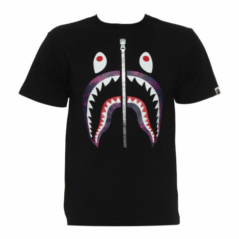 Sell A Bathing Ape Shark T Shirt Black HuntStreet