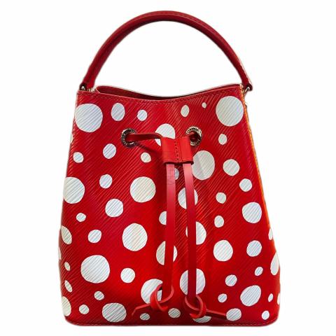 Louis Vuitton x Yayoi Kusama NeoNoe BB Red/White in Grained Epi Cowhide  Leather with Silver-tone - US