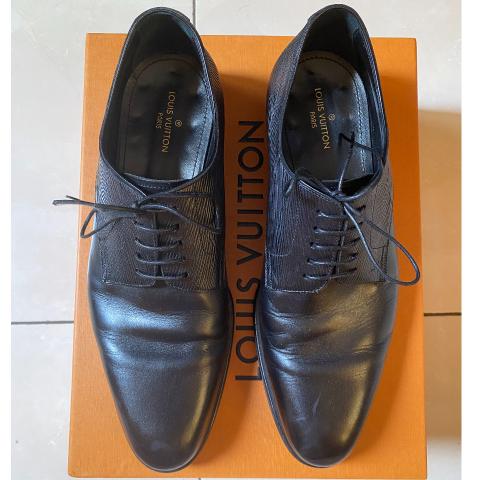 LV Kensington Derby black shoes - size: 43, Luxury, Sneakers & Footwear on  Carousell