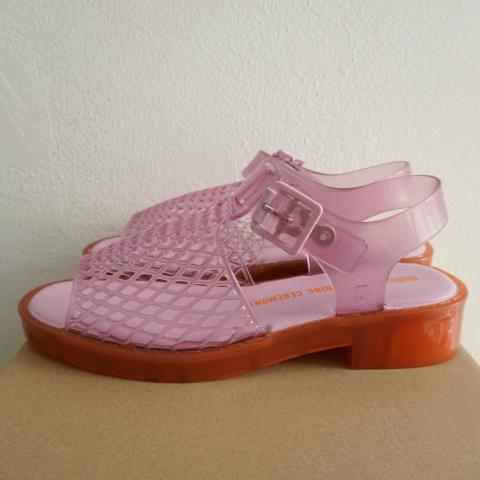 Sell Melissa x Opening Ceremony Hatch Sandals Orange Pink