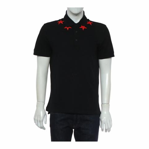 Givenchy polo outlet black stars