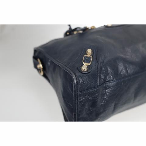 Sell Balenciaga City Bag - Navy Blue | HuntStreet.com