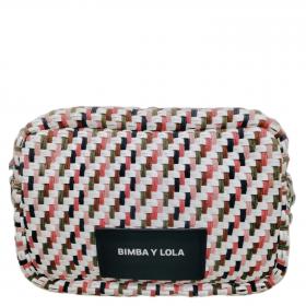 Sell Bimba Y Lola Nylon Two-Way Bag With Contrast Shoulder Strap