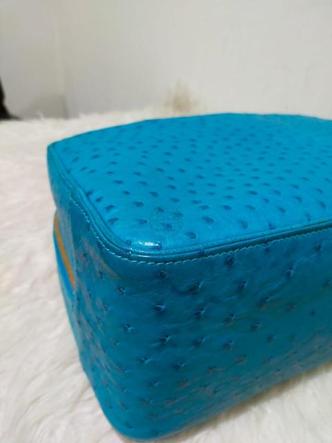 Sell Louis Vuitton Deauville Ostrich Turquoise GHW - Turquoise