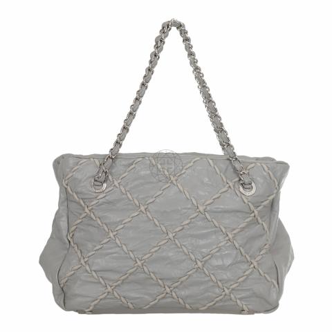 Sell Chanel Ultra Stitch Shoulder Bag - Grey