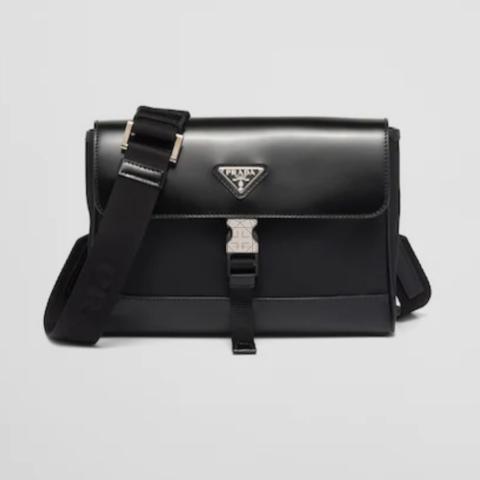 Prada Tessuto Double Zip Phone Case Crossbody Bag