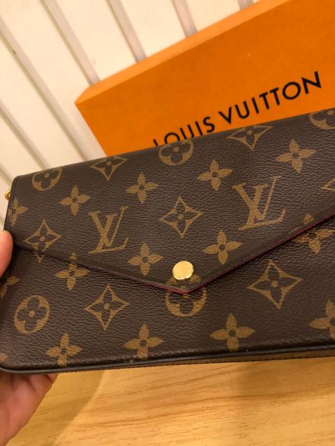 USD50OFF】LOUIS VUITTON LV GHW Pochette Felicie Shoulder Bag