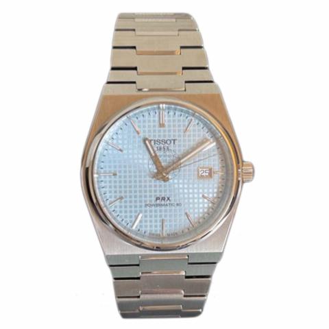 Sell Tissot PRX Powermatic 80 Blue Ice Dial Watch Blue