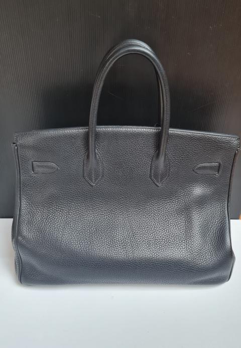 Hermes Veau Togo Leather Birkin 35 with Palladium HW in Sanguine