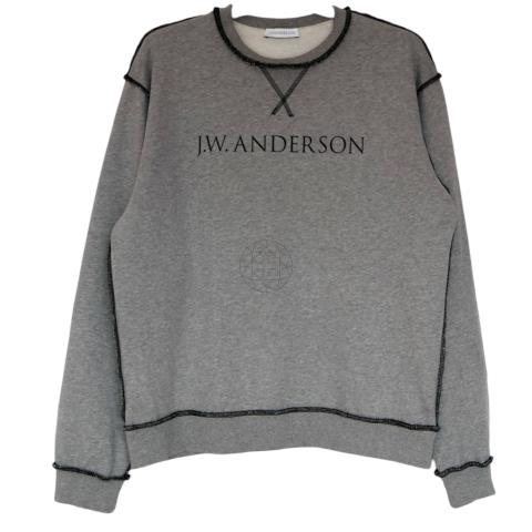 Sell J.W. Anderson Logo Sweatshirt Grey HuntStreet