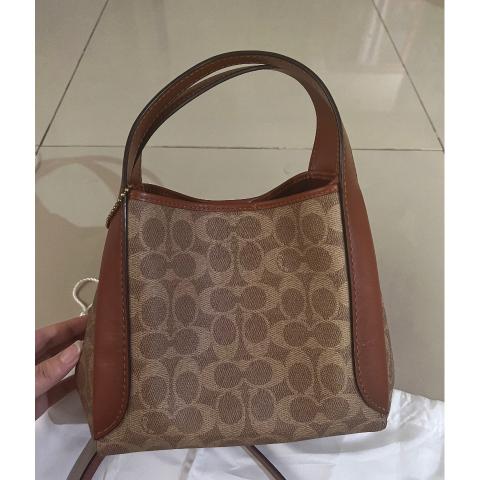 Sell Coach Signature Hadley 21 Bag - Brown